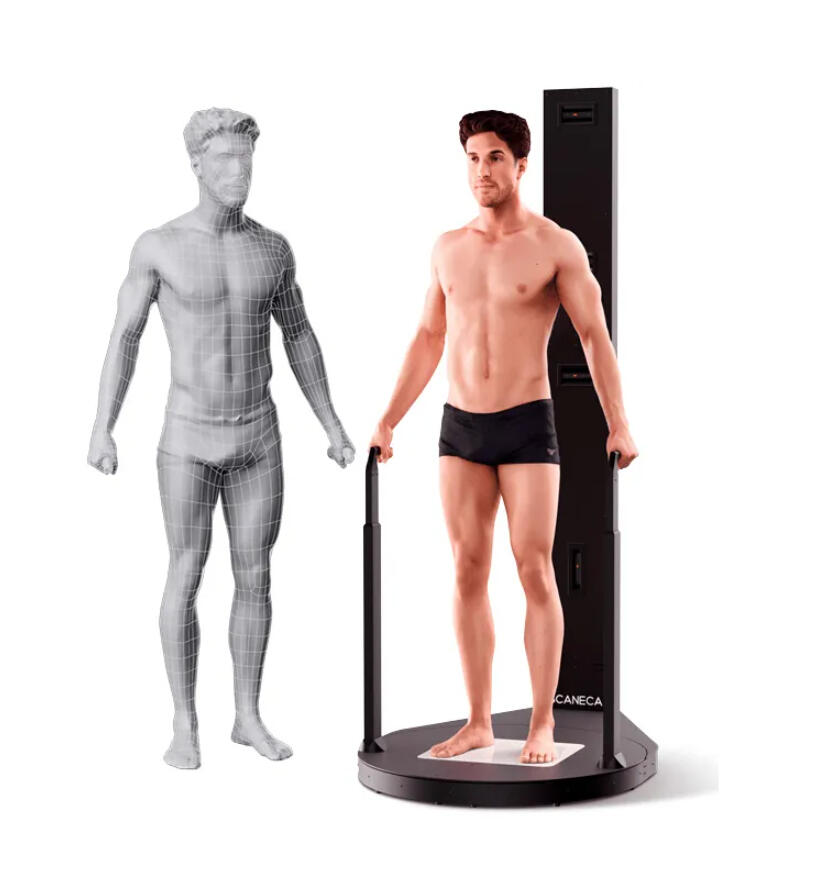 3D testelemzés 3D testszkennelés német Scaneca rendszerrel a Scennánál